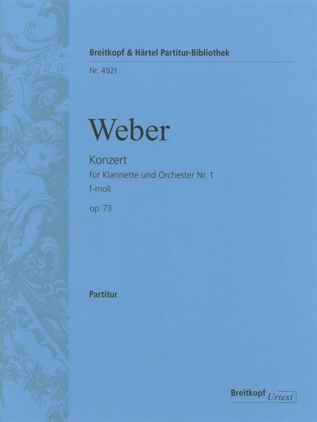 Klarinettenkonzert 1 f-moll